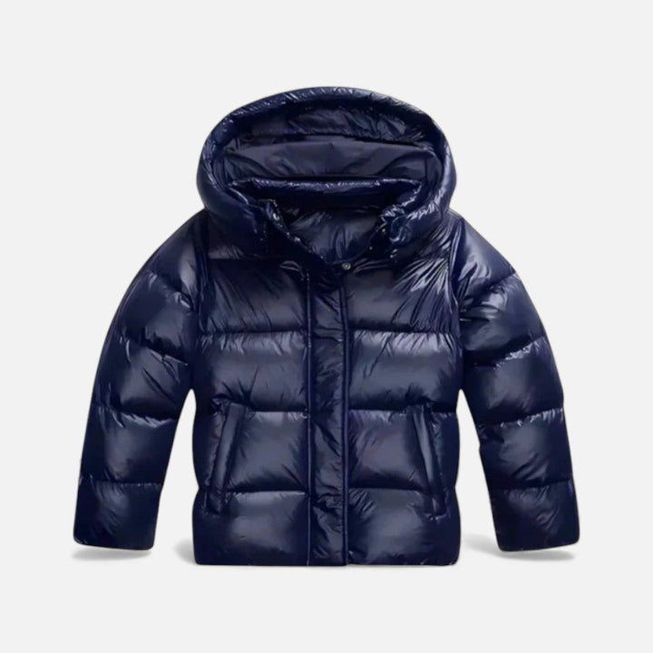 Michelle - Women's Quilted Puffer Jacket with Detachable Hood