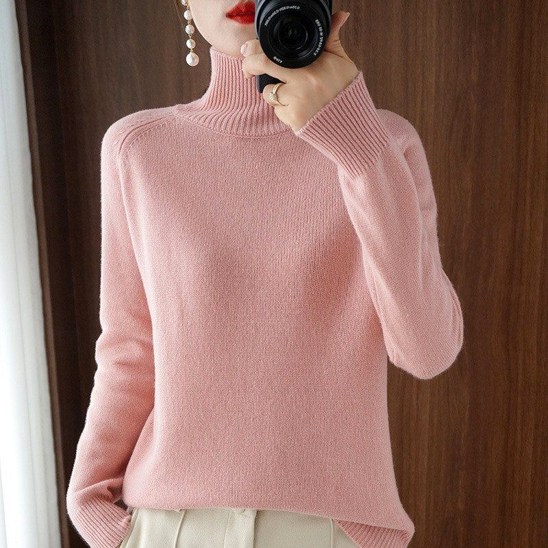 Miriam - Women’s Ribbed Turtleneck Knit Sweater 6