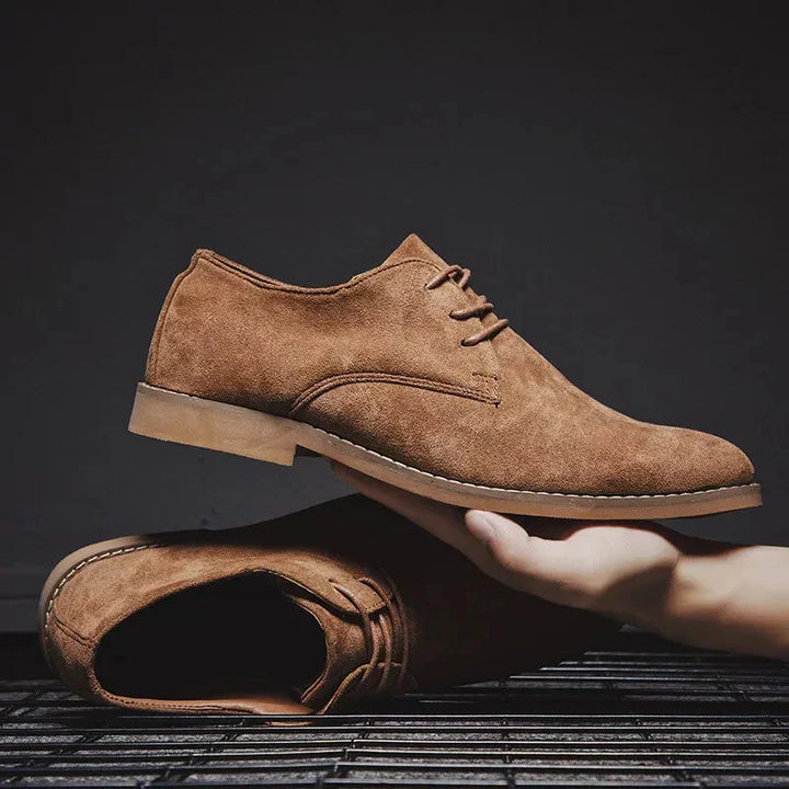 Ramon - Men's Lace-Up Suede Oxford Shoes