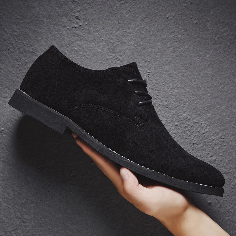 Ramon - Men's Lace-Up Suede Oxford Shoes