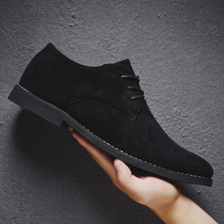 Ramon - Men's Lace-Up Suede Oxford Shoes