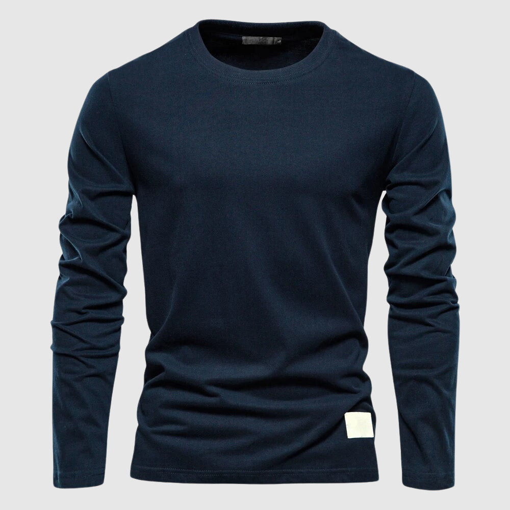 Rigel - Men's Crew Neck Long-Sleeve Shirt