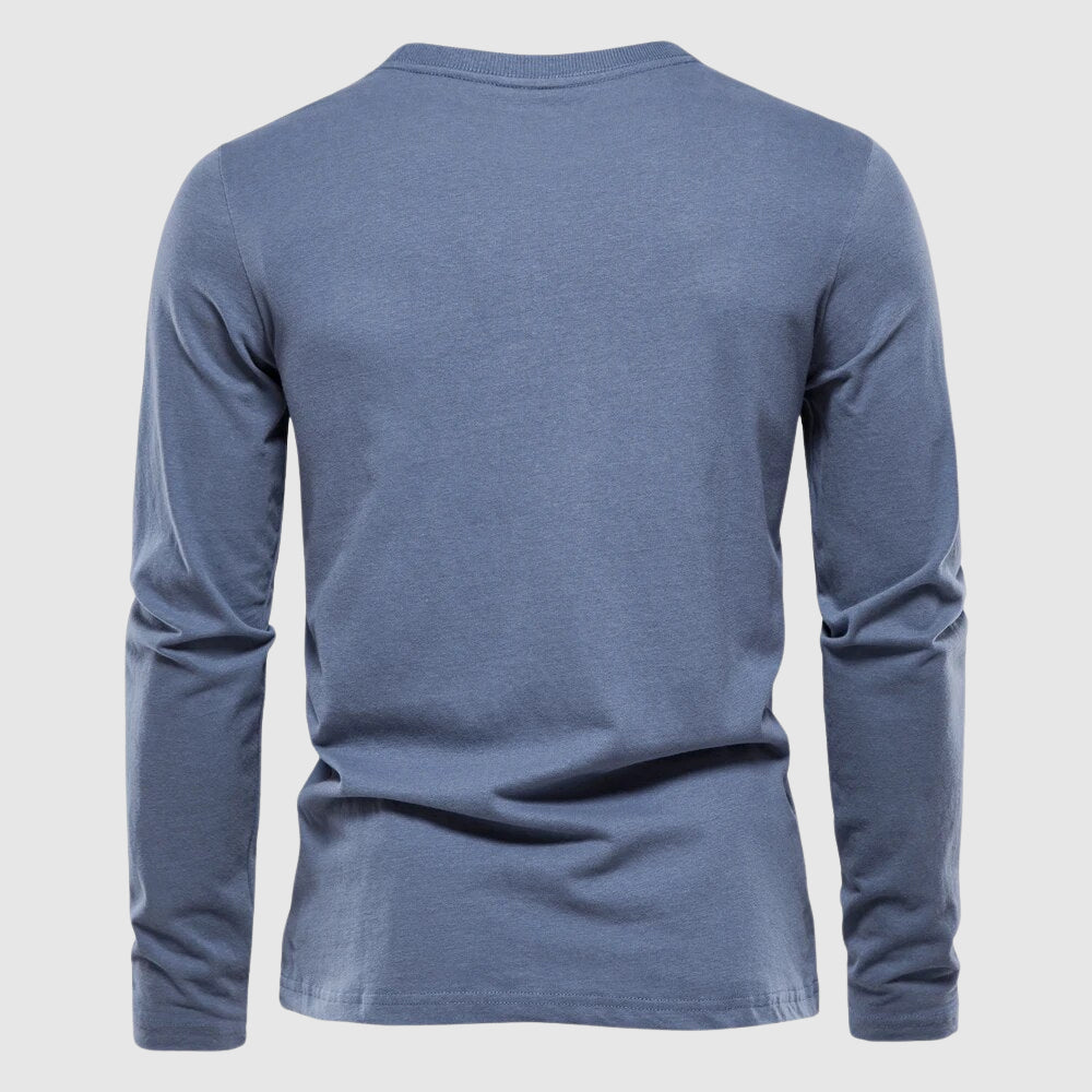 Rigel - Men's Crew Neck Long-Sleeve Shirt