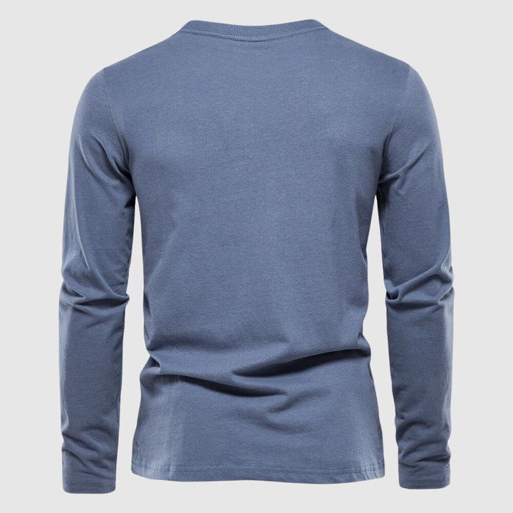 Rigel - Men's Crew Neck Long-Sleeve Shirt