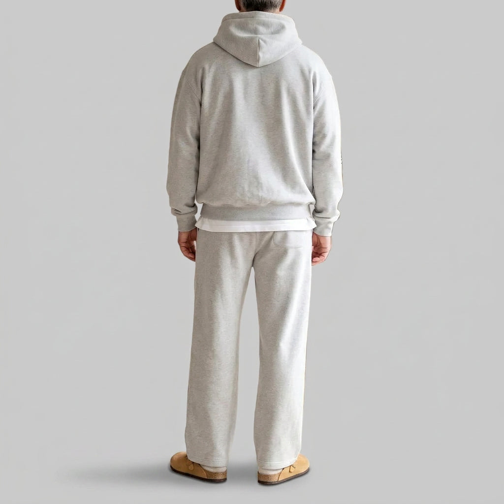 Roger - Men's Hoodie & Jogger Set with Drawstring Waist
