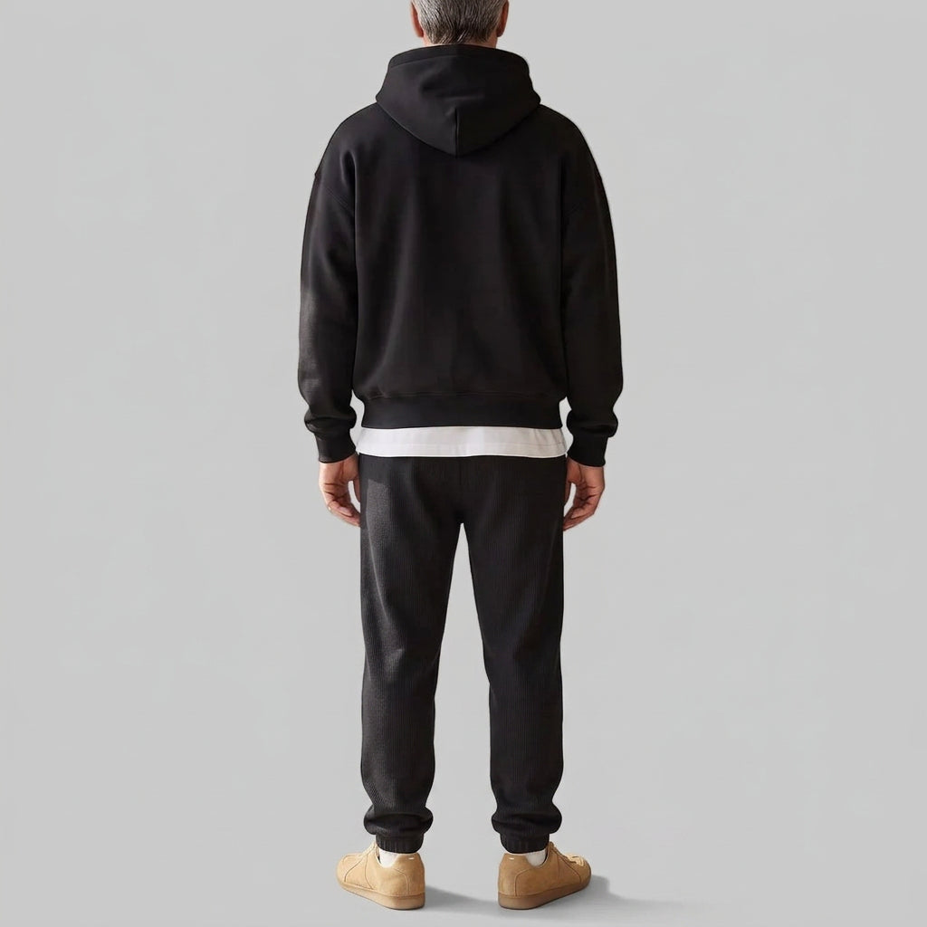 Roger - Men's Hoodie & Jogger Set with Drawstring Waist