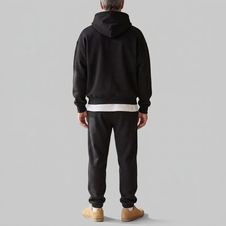 Roger - Men's Hoodie & Jogger Set with Drawstring Waist