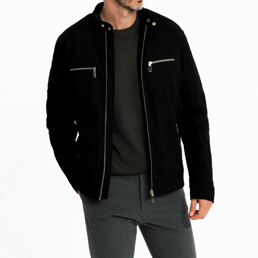 Walker – Men’s Zip-Up Jacket with Stand Collar 2