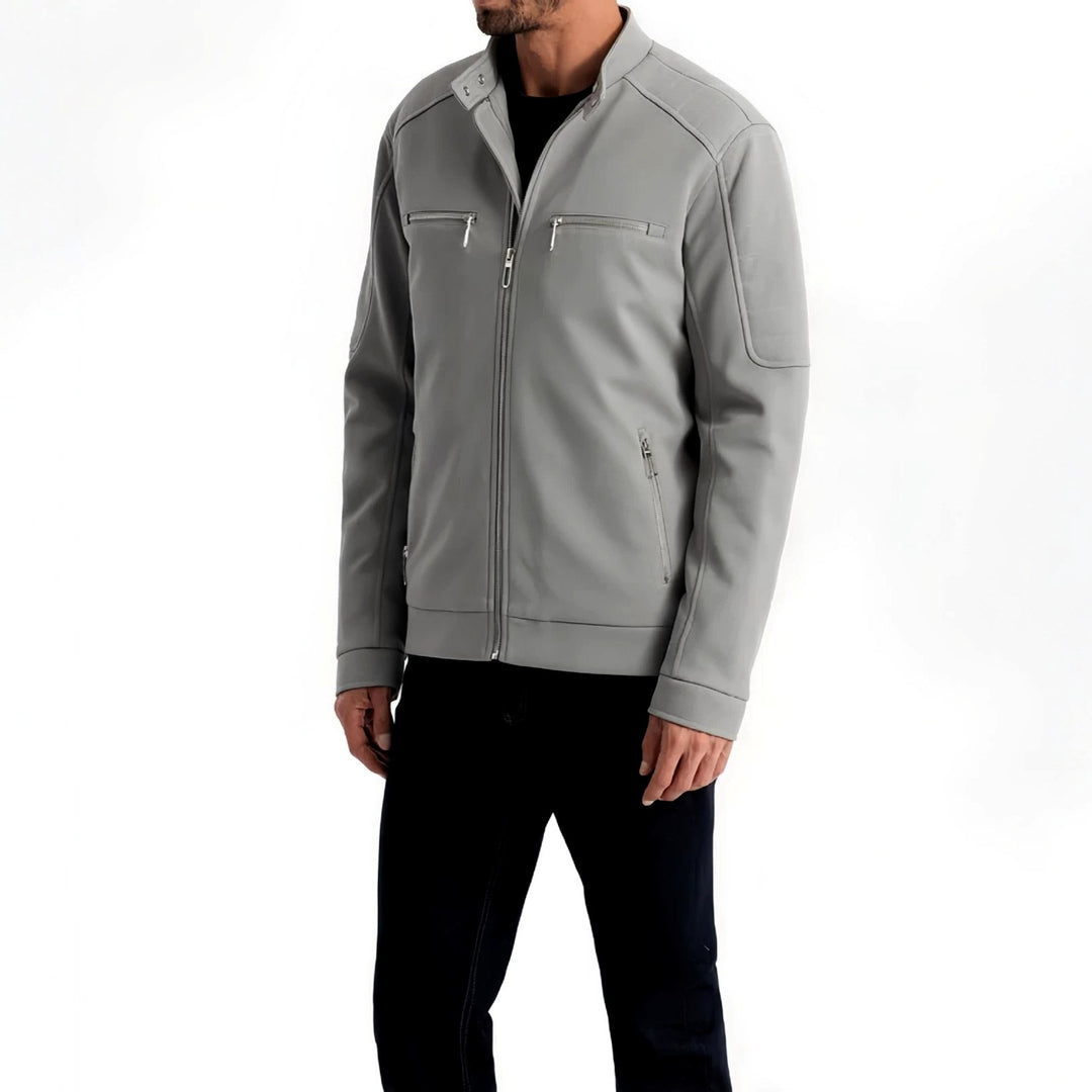 Walker – Men’s Zip-Up Jacket with Stand Collar 3